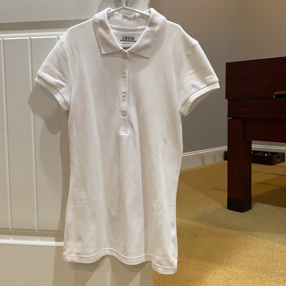 Women’s extra small, white, polo shirt. - Picture 2 of 2
